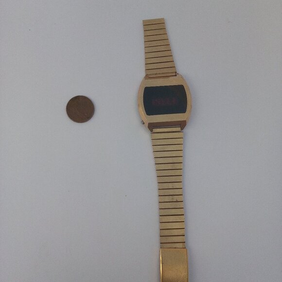Vintage 70s Early LED Watch - Timeband Model - Picture 3 of 5
